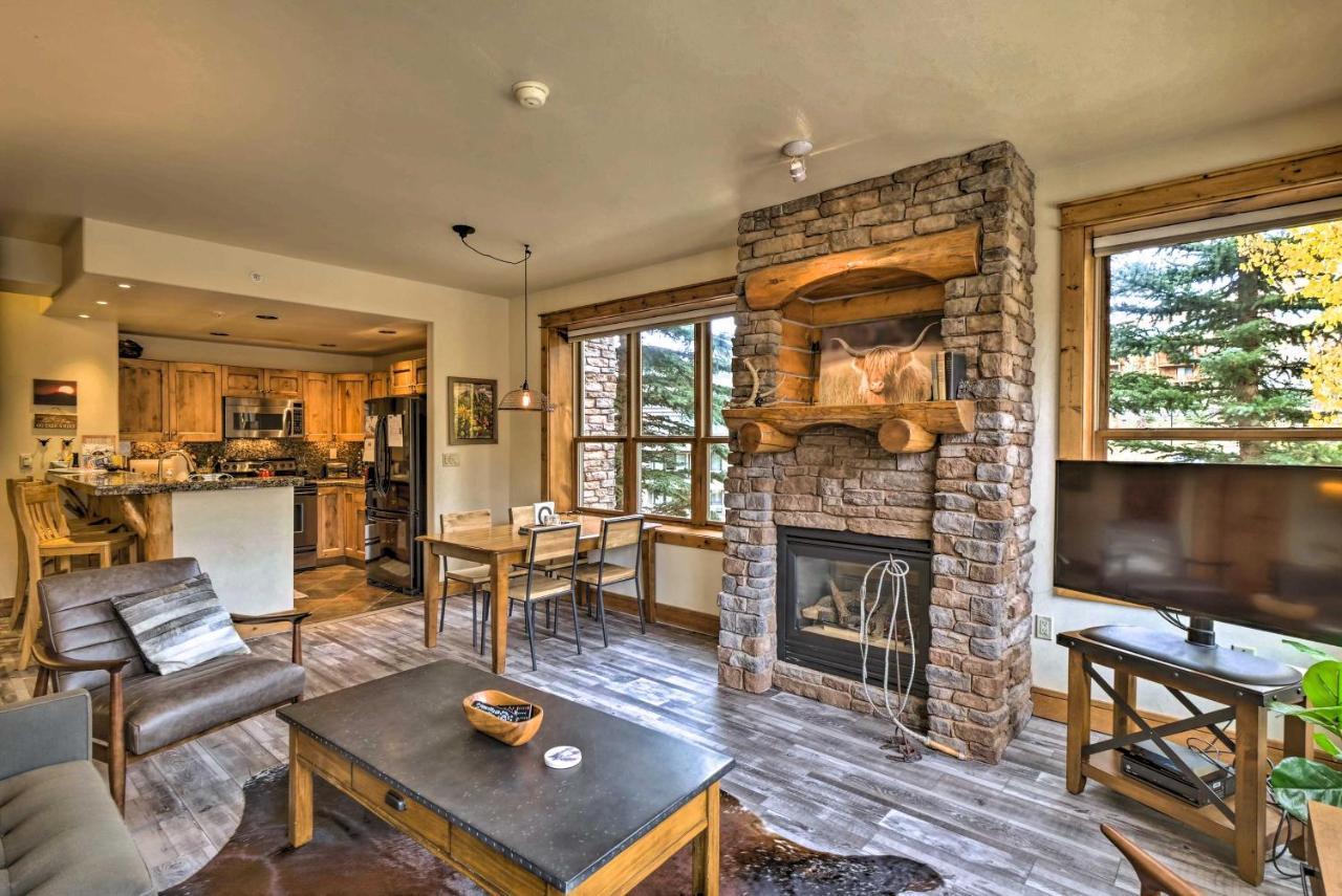 Cozy Crested Butte Condo 50 Yards From Ski Lift! Mount Crested Butte Exterior foto